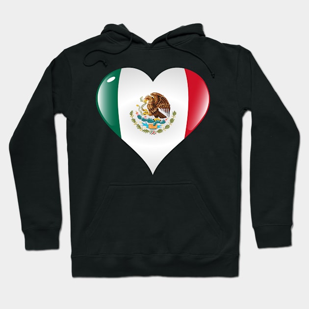 Heart of mexico Hoodie by psanchez